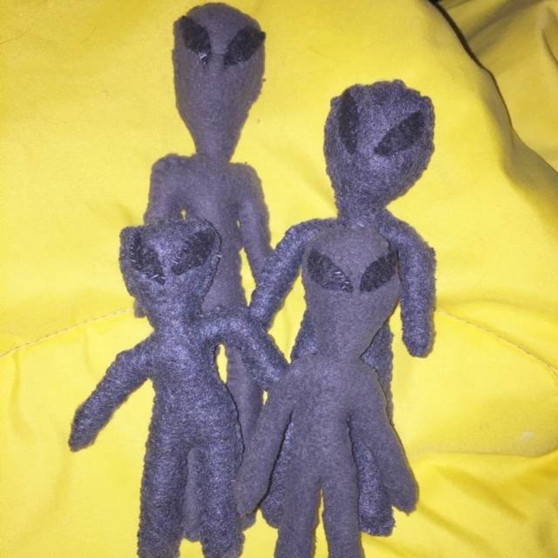 grey alien plush