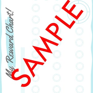 Reward Chart Lettering Reward Chart for Kids Behaviour Tracker Reward Chart Printable Reward ...