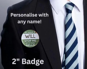Insignia personalizada de Will McKenxie, botón con disfraz de The Inbetweeners