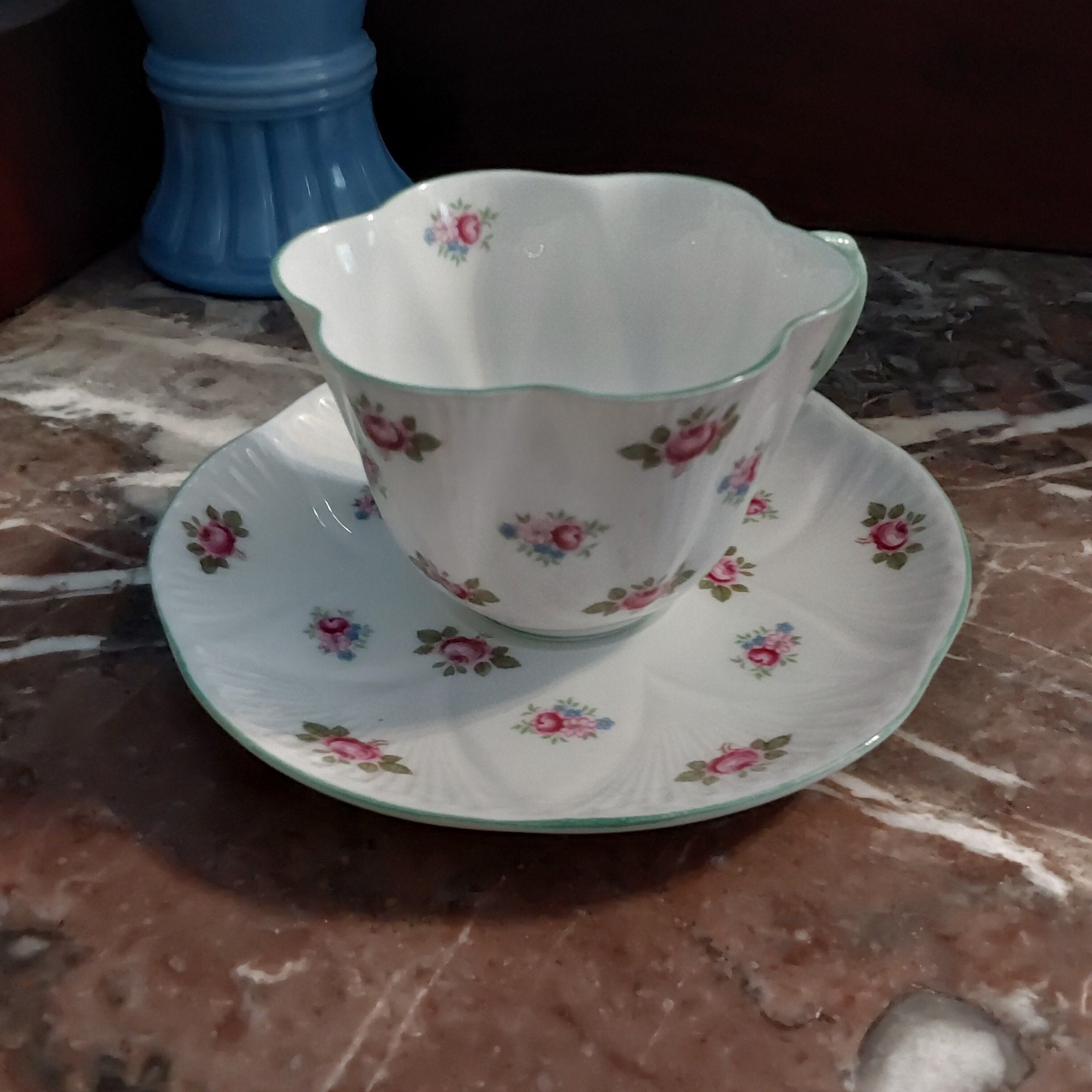 Shelley Cup and saucer (DEB) Shelley Cup and saucer (DEB)