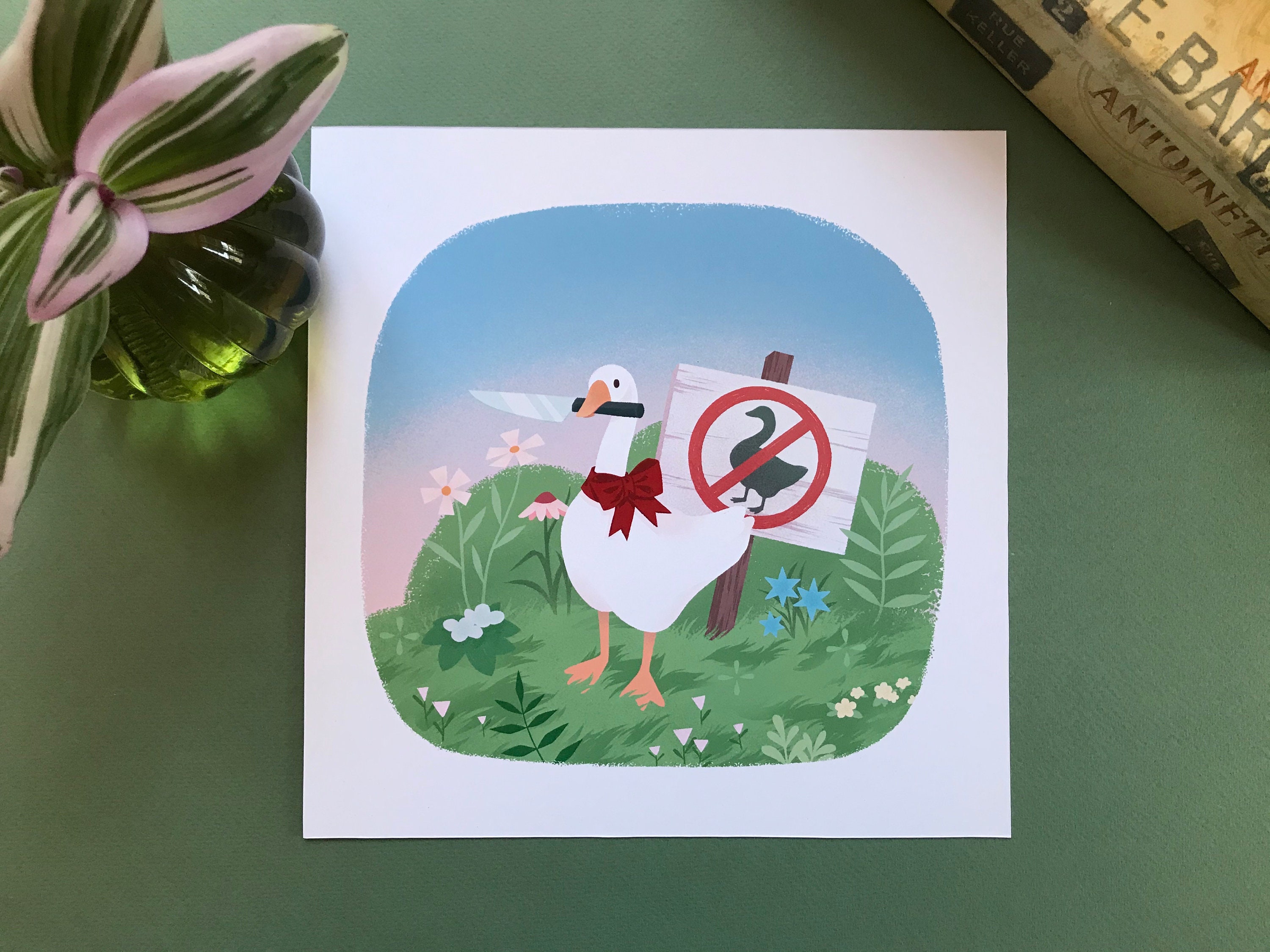 Cross Me Off Your To-Do List Goose Greeting Cards