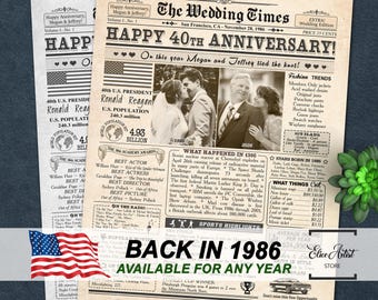 40th Anniversary Gift for Parents, Ruby Anniversary, Gift for Parents, Gift for Couple, 40th Wedding Anniversary Gift for husband and wife