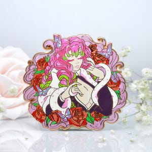 MITSURI | Enamel Pin, Demon Slayer, Kimetsu No Yaiba, Kanroji, Nezuko, Tanjiro Kamado, Anime Pins, Fandom, Anime Merch