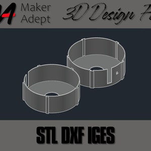 Filament Spool Enclosure 3D Design File