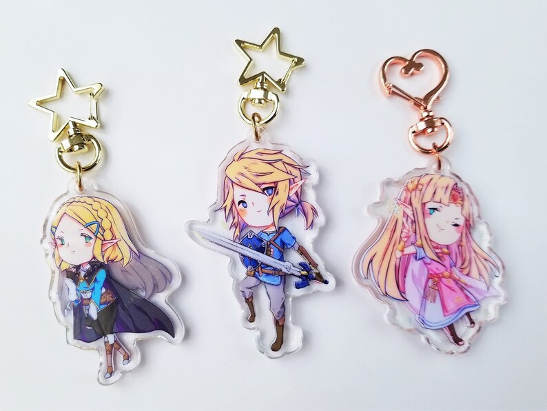 The Legend of Zelda Charms Etsy