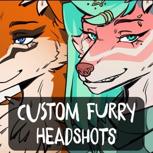 Custom Fursona Commission | Digital Furry Art OC | Original Character Drawing