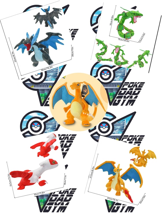 charizard rayquaza plush