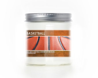 Basketball 3oz Mini Scented Candle