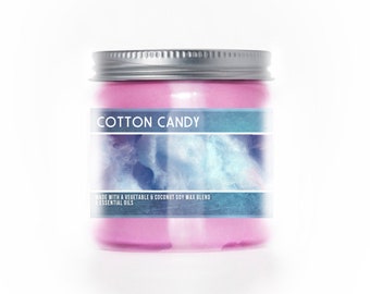 Cotton Candy 3oz Mini Scented Gift Fun Candle