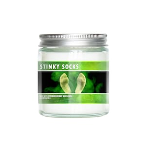 Stinky Socks 3oz Mini Candle