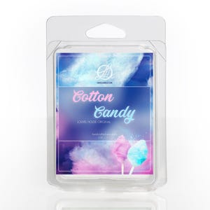 Cotton Candy 3oz Wax Melts | Sweet Spun Sugar Wax Melts | Cotton Candy Scent For Warmer