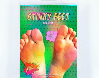Stinky Feet 3oz Wax Melts *Limited Edition*