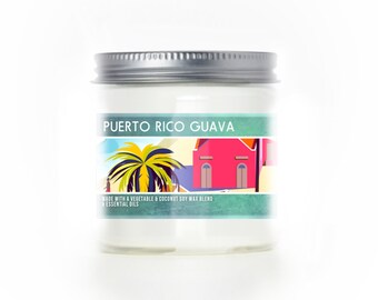 Puerto Rico Guava 3oz Mini Candle