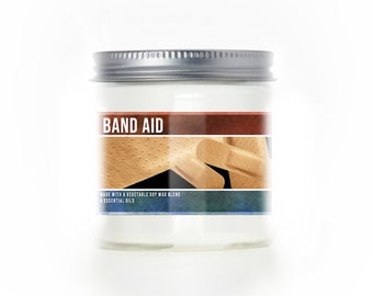 Band Aid 3oz Scented Novelty Mini Candle