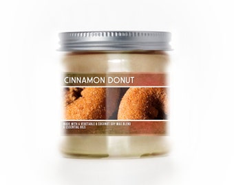 Cinnamon Donut 3oz Scented Mini Candle