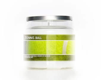 Tennis Ball 3oz Mini Candle