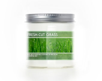 Fresh-Cut Grass 3oz Scented Mini Candle