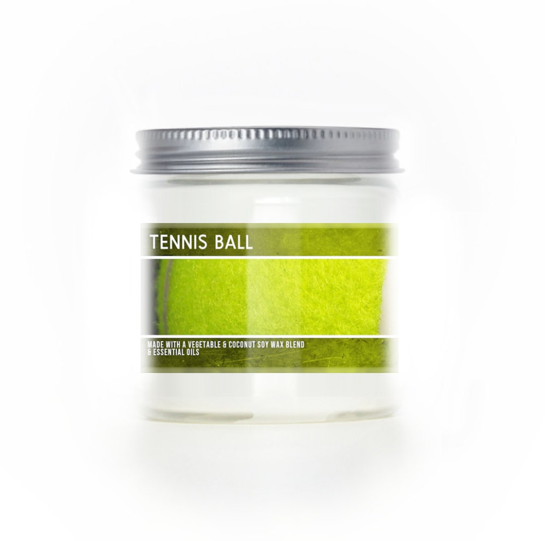 Tennis Ball 3oz Mini Scented Candle Etsy