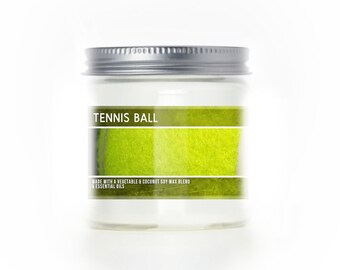 Tennis Ball 3oz Mini Scented Candle