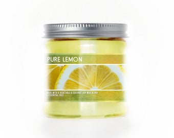 Pure Lemon 3oz Mini Candle