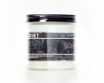 Dirt 3oz Mini Scented Candle