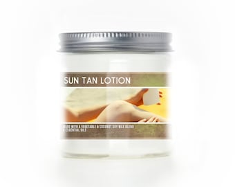 Sun Tan Lotion 3oz Mini Scented Candle