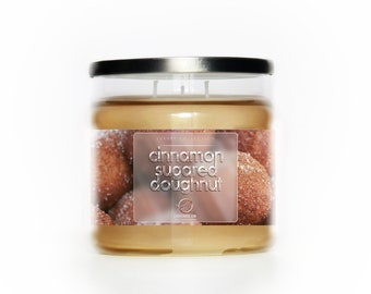 Cinnamon Sugared Doughnut 3-Wick 15oz Scented Candle