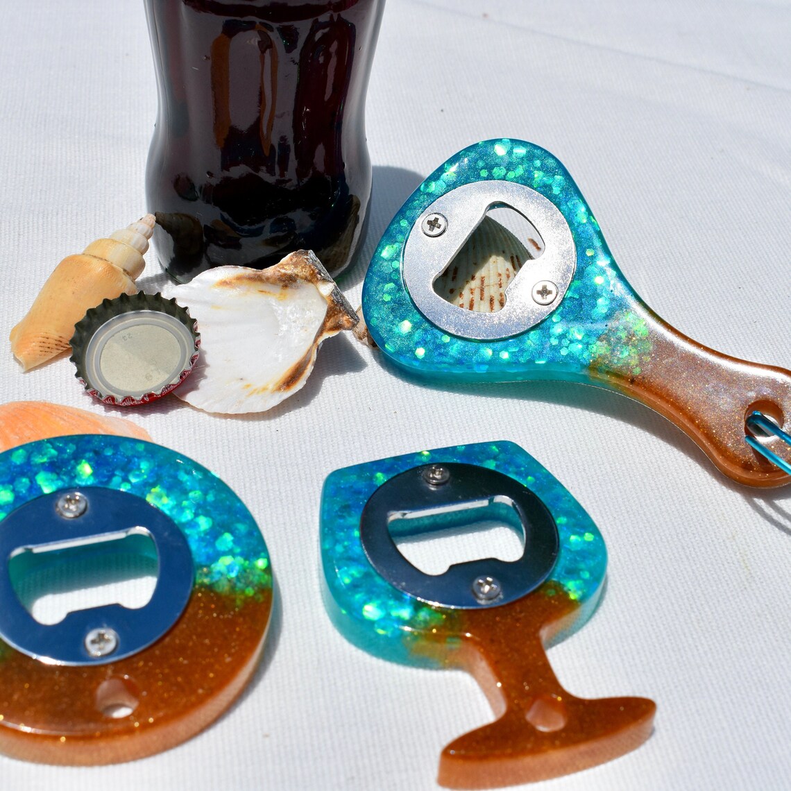 Ocean Bottle Opener Beach Themed Bottle Opener Coastal Etsy