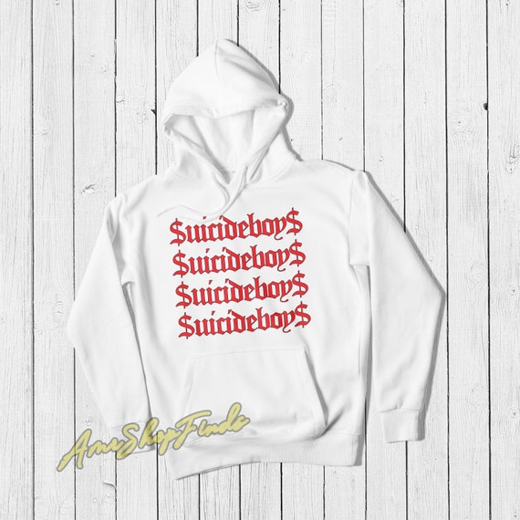 Suicideboys Hoodie American Hip Hop Duo Scrim Ruby Da Cherry Black