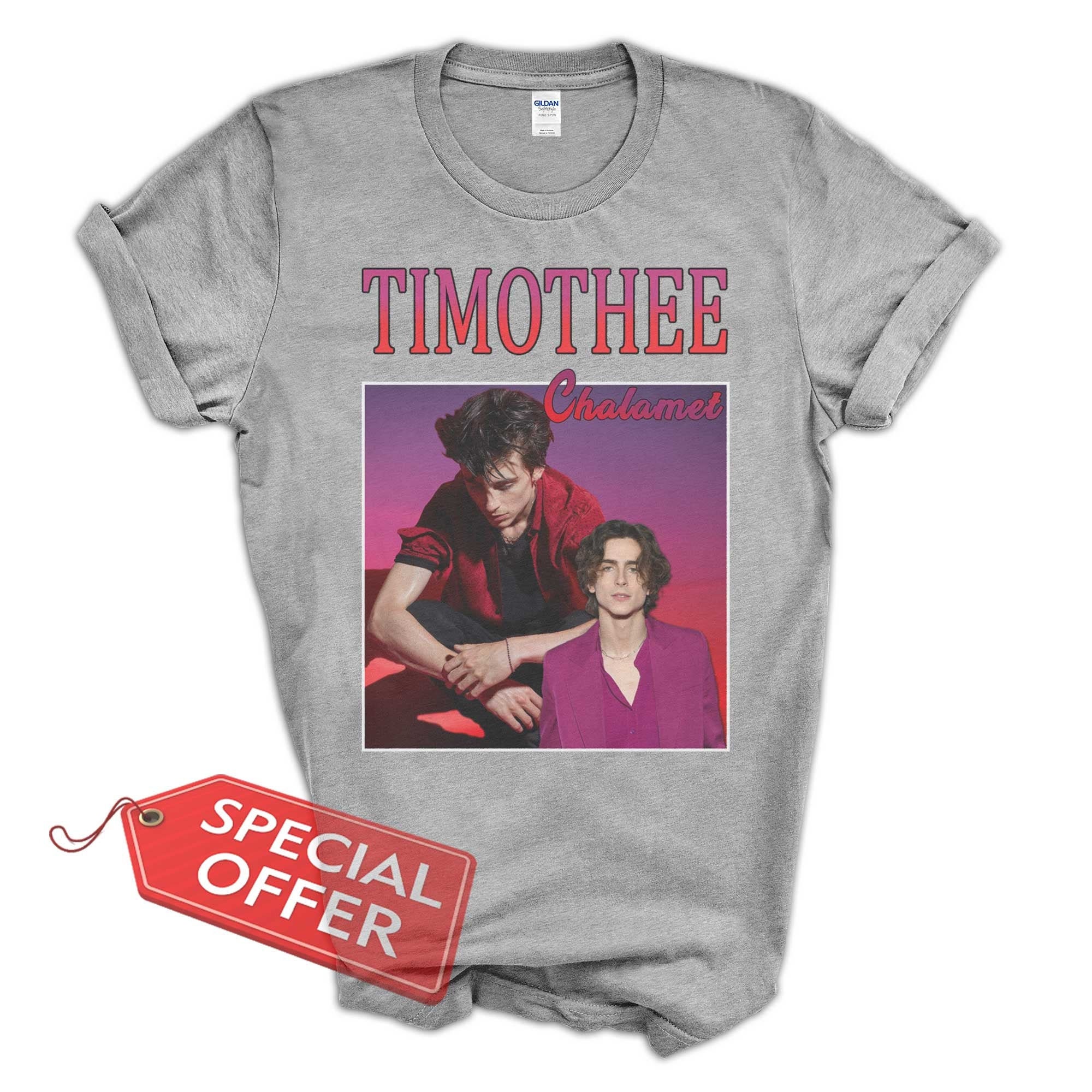 Timothee Chalamet Vintage Unisex T-Shirt - The Fresh Stuff USA