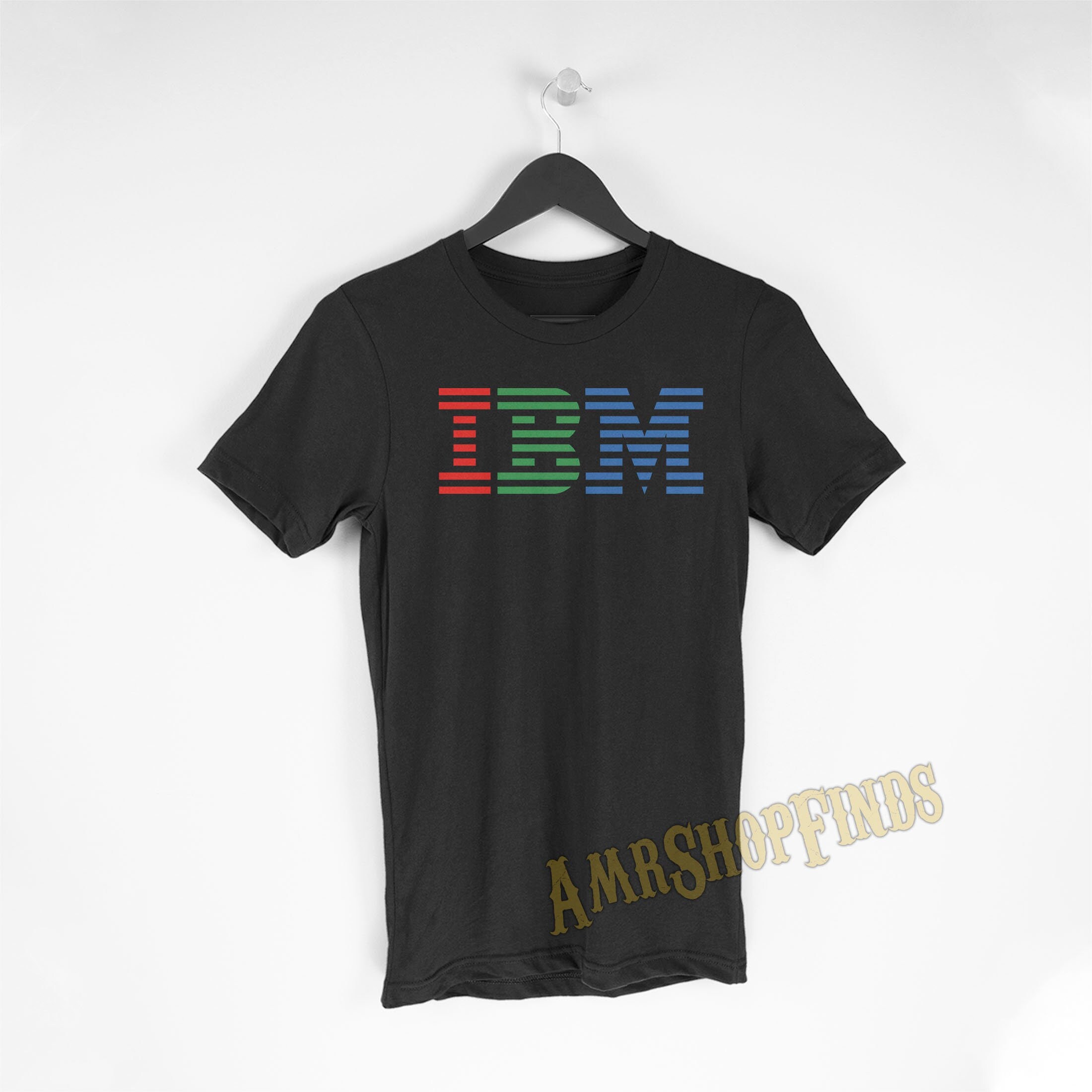 IBM T-shirt International Business Machines American Multi Tech Corp  Classic Black White T-shirt Unisex for Men Women -  Canada