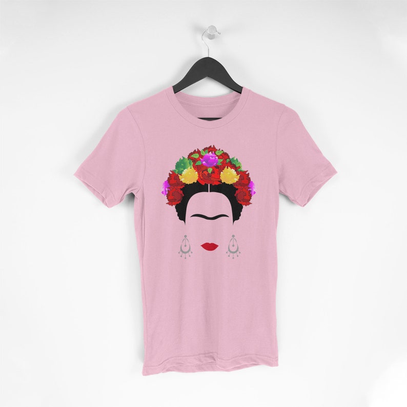 Frida Kahlo Shirt Frida Kahlo T-shirt Frida Kahlo Cartoon De - Etsy