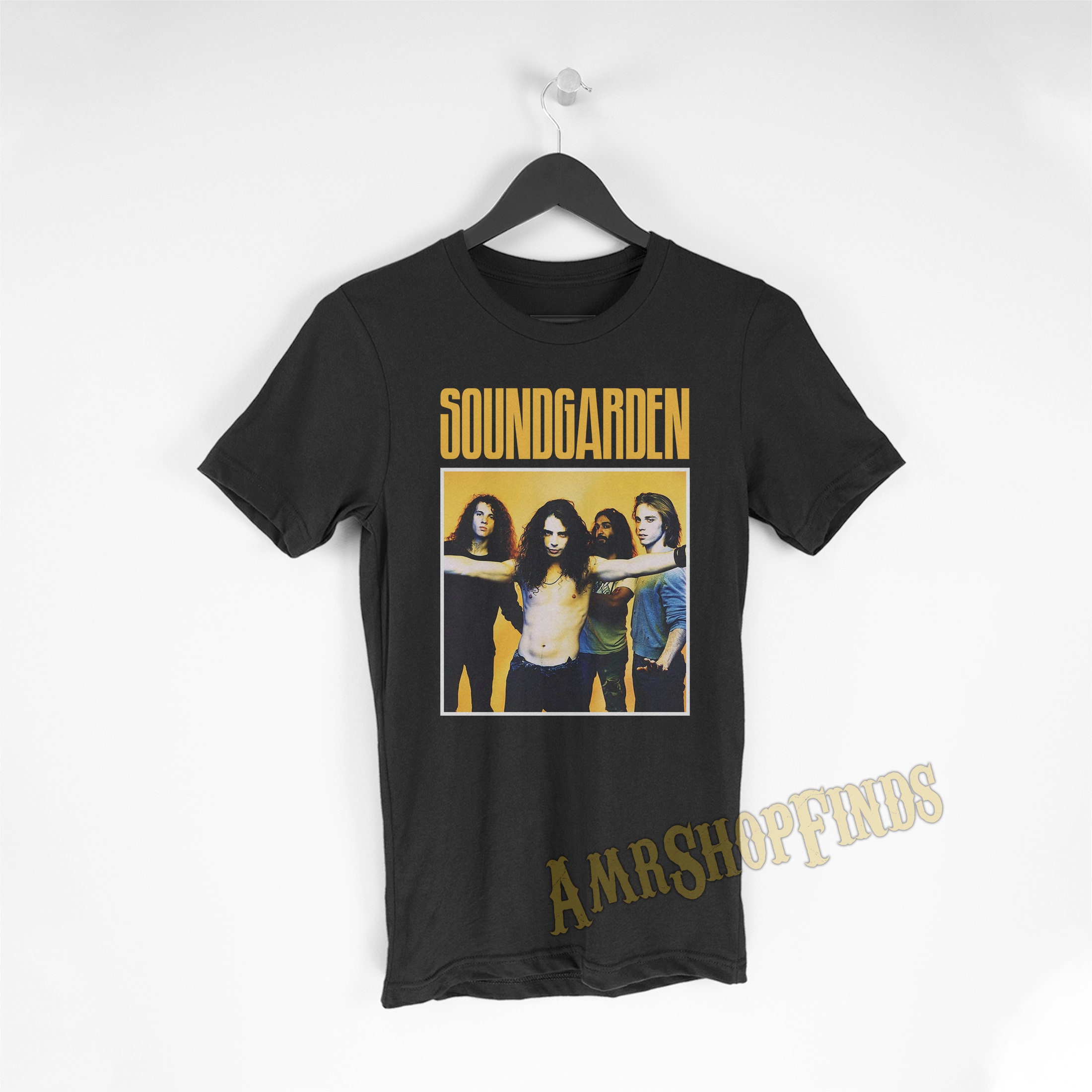 Buy Soundgarden Band Shirt American Rock Grunge Heavy Metal Hard Rock Music  Band Chris Cornell Black White Unisex Men Women T-shirt Online in India 