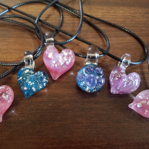Cremation Glass Blown Jewelry Etsy