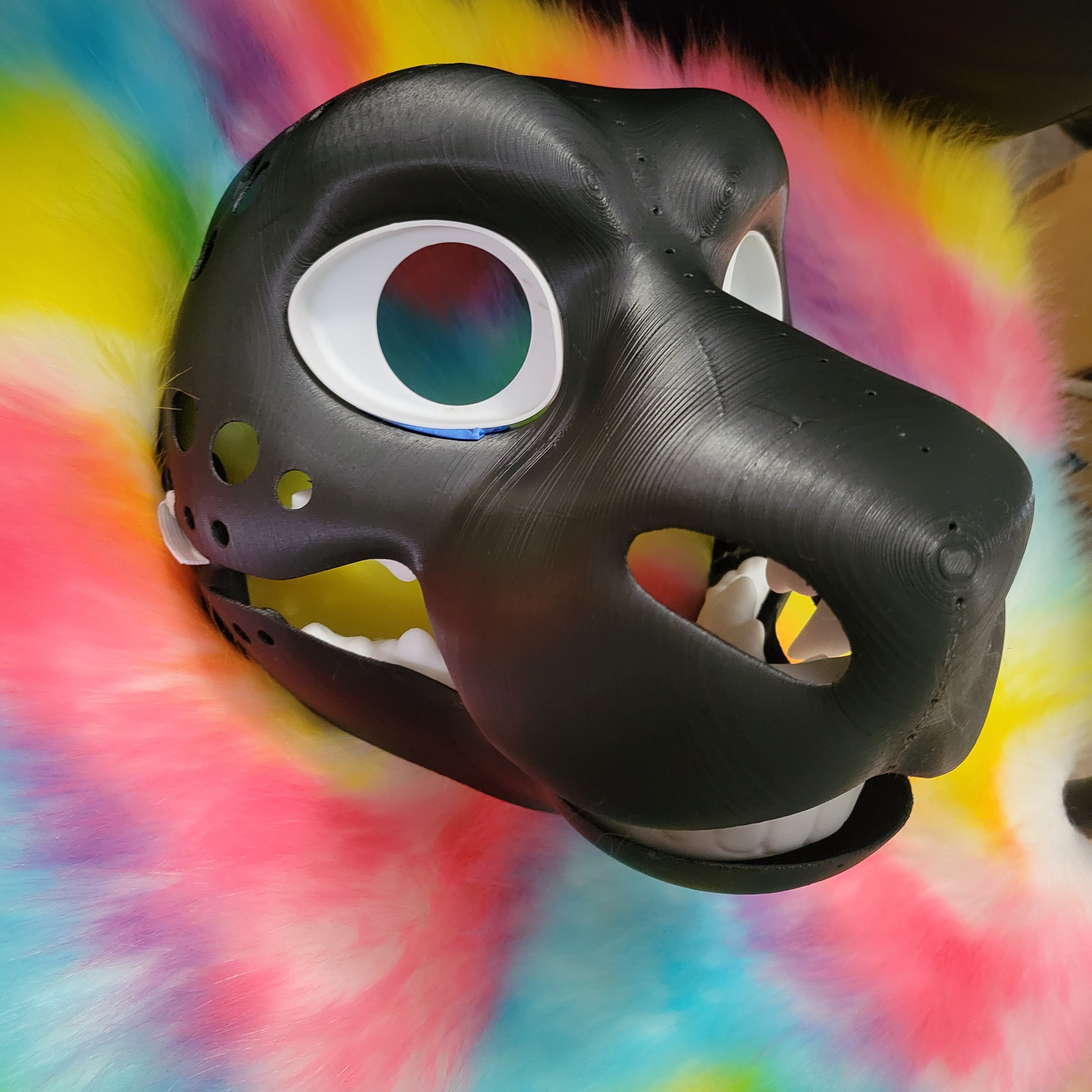 Cardboard Protogen Mask PDF FREE Link in Description -  UK