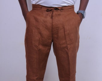 Mens linen pants for beach wedding clearance