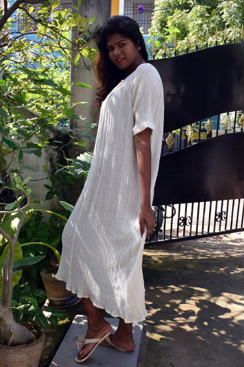 Womens Beach Cotton Gauze Dress, Regular,plus and Tall Size. Etsy