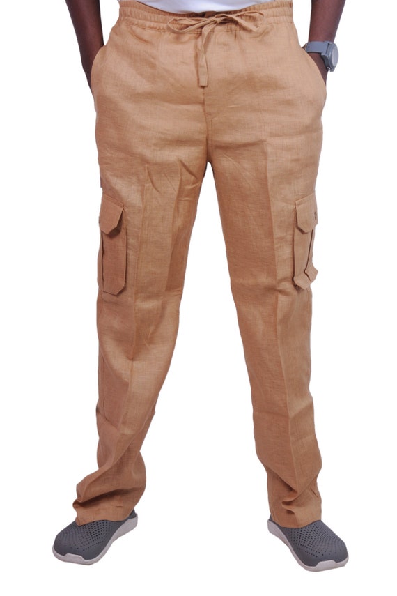 beach wedding khaki pants