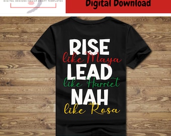 Black History SVG, Black Leaders SVG, Inspirational SVG, Juneteenth Svg, Blm Svg, Png, Svg Files For Cricut, Sublimation Designs Downloads