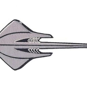 Stingray Patch Iron/Sew On. 5.5" Wide x 2 3/4" Tall