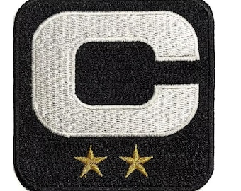 Captain C patch Iron/Sew on 2.5" x 2.5"
