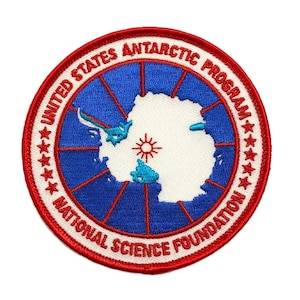 United States Antarctic Program Patch - Antarctica Patch / NSF USAP Iron/Sew on