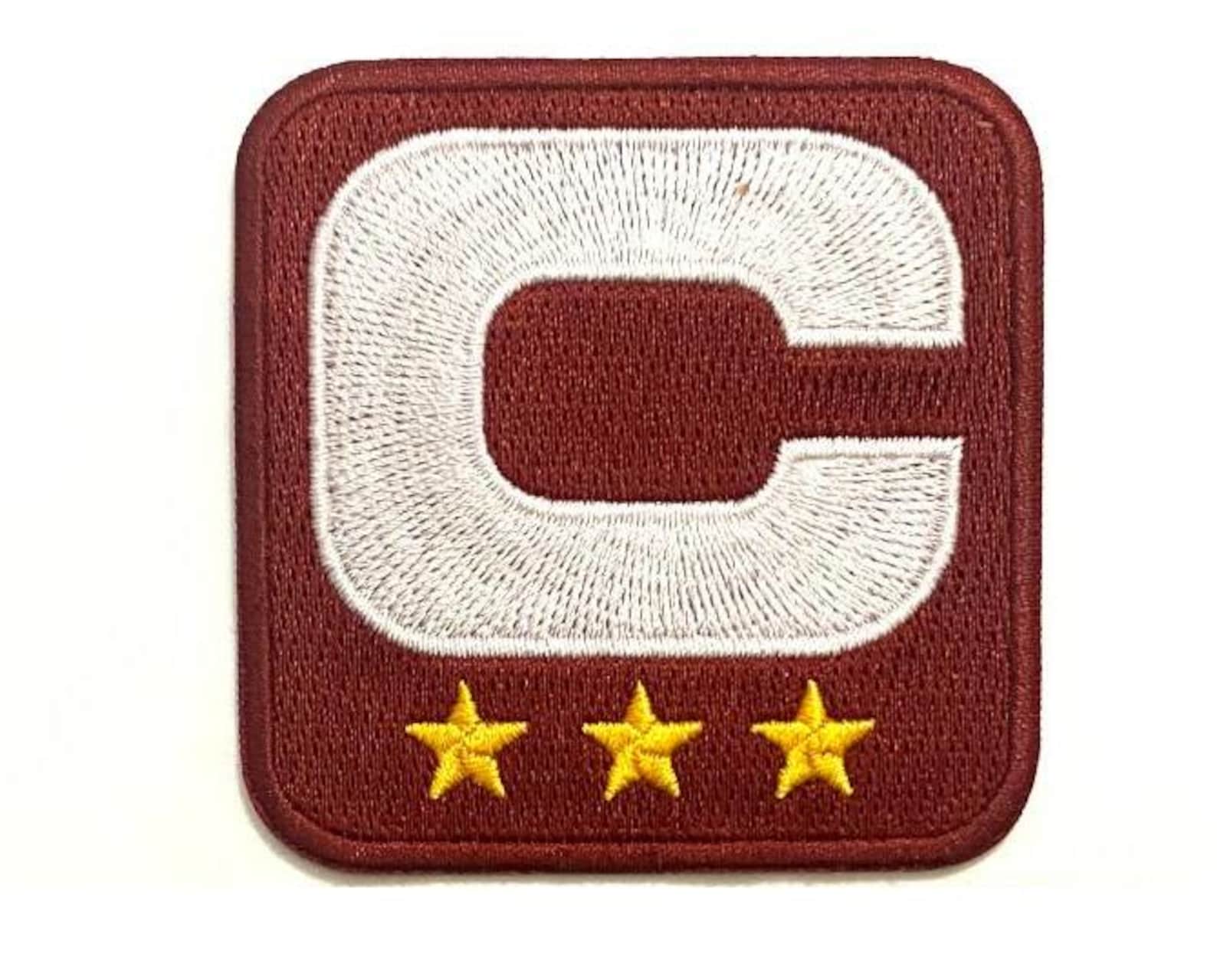 Commanders Captain C Patch Iron/sew on 2.5