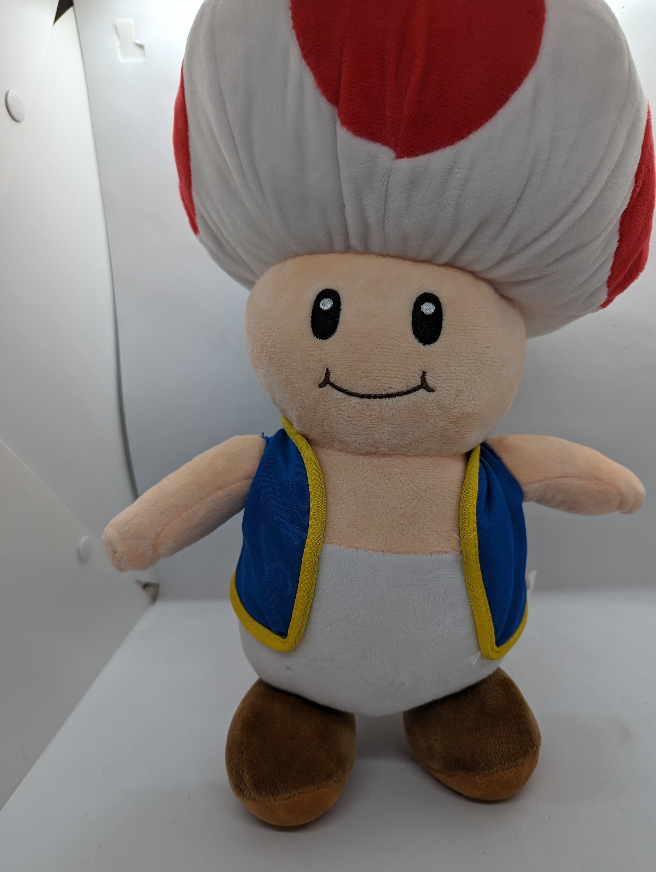 figura muñeco peluche seta toad - super mario - - Acheter Peluches