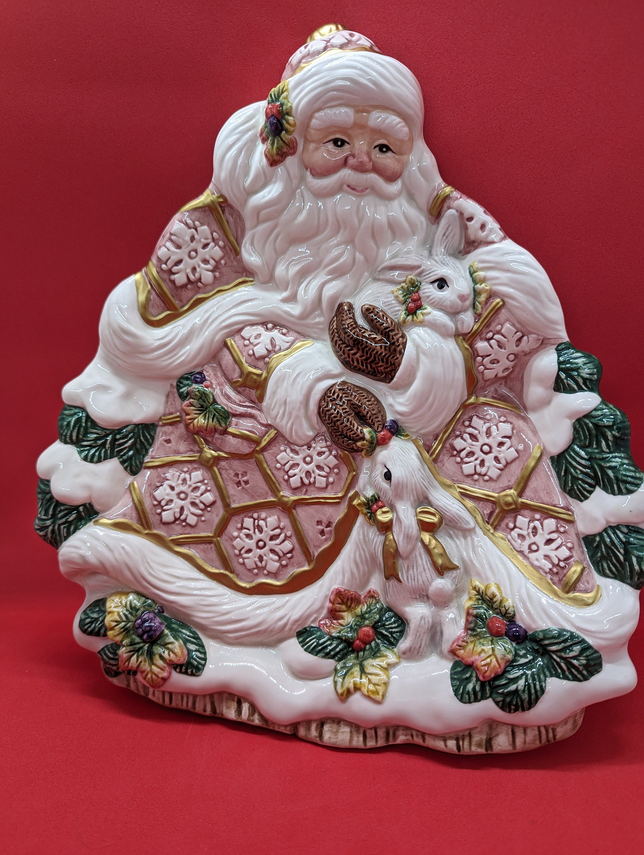 Santa Claus Tray Patterns Printable