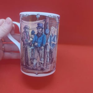 Tazza da tè James Sadler o tazza da caffè. Questa è una tazza con un Oliver Twist visto su di esso. Questa tazza è fatta di ossa fini Cina. In perfette condizioni.