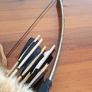 Make a bow - Composite bow and six arrows