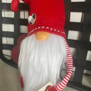 Valentine Gnome Handmade Gnome Heart Love Valentine’s Day Gnome