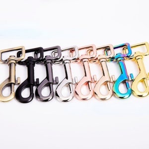 DUWES 25mm 50pcs/lot Luggage Pet Supplies Hardware Accessories Alloy Metal Buckles Leash Pet Hook F121