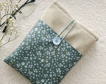 Floral Kindle Tasche, Hülle für Kindle Paperwhite 2021, Kindle Paperwhite 2021 Hülle, Tasche mit Reißverschluss, Gefütterter Buchumschlag